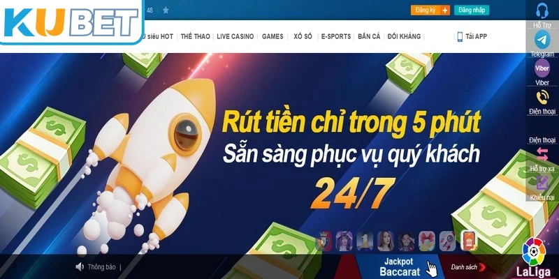 Giải đáp FAQ KUBET về bí quyết nạp rút tiền an toàn
